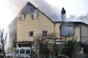 Haus komplett ausgebrannt Leverkusen P59
